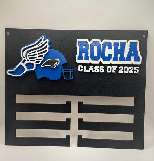 Custom medal holder- 12"x10"