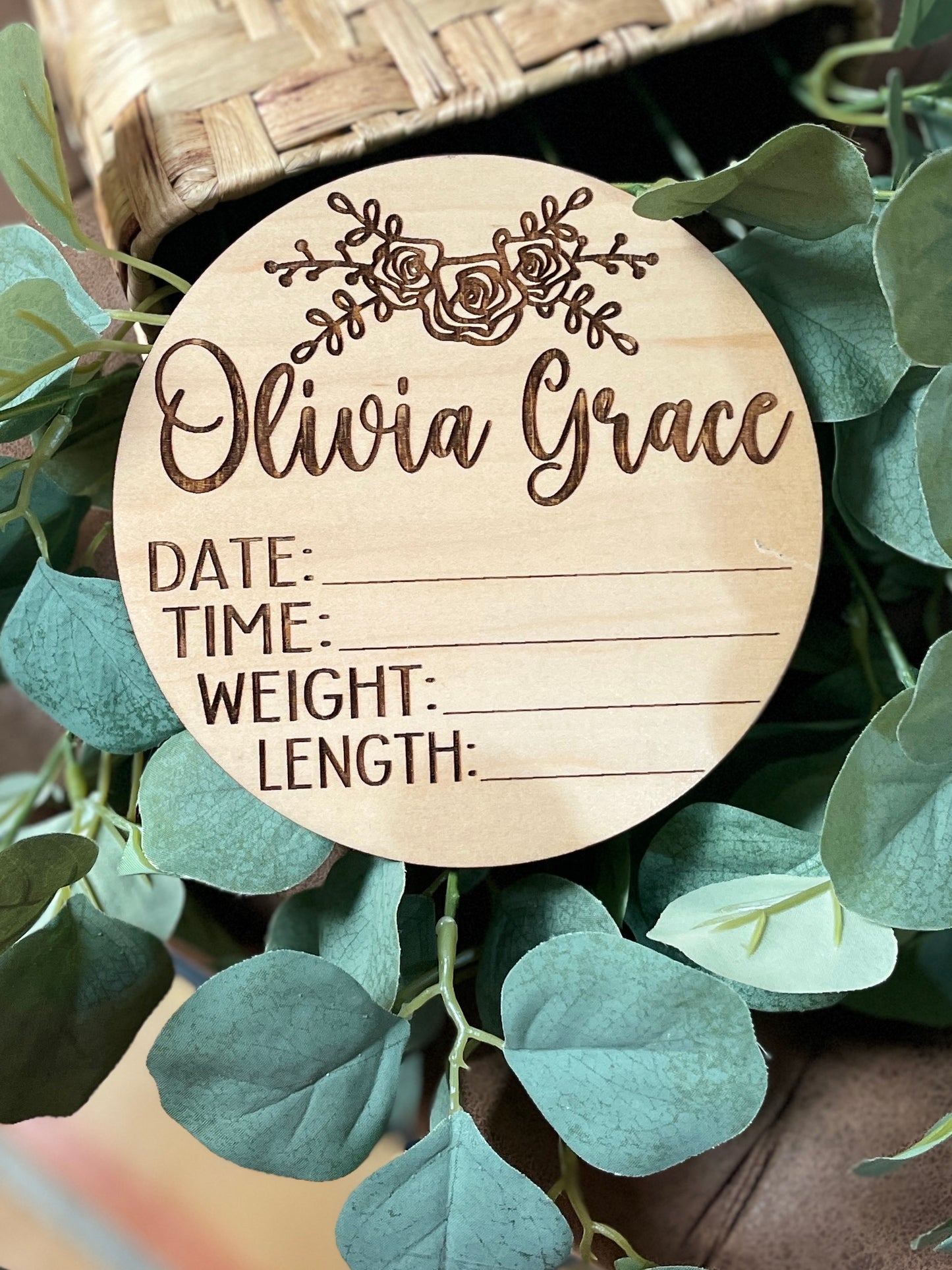 Welcome Baby Sign