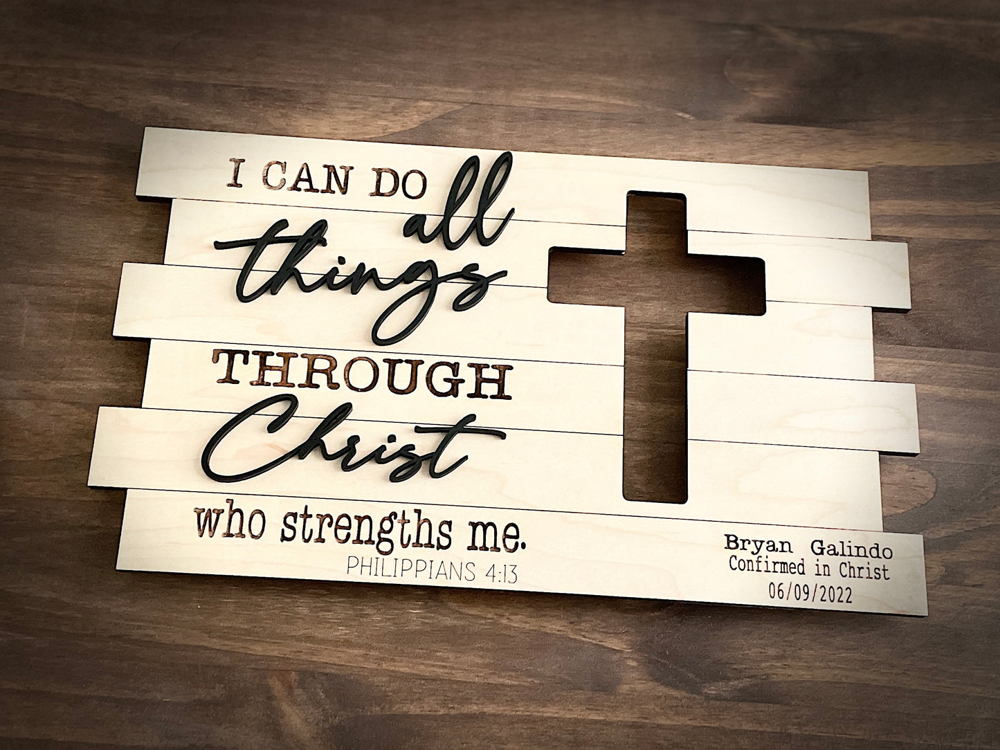 I can do all things sign