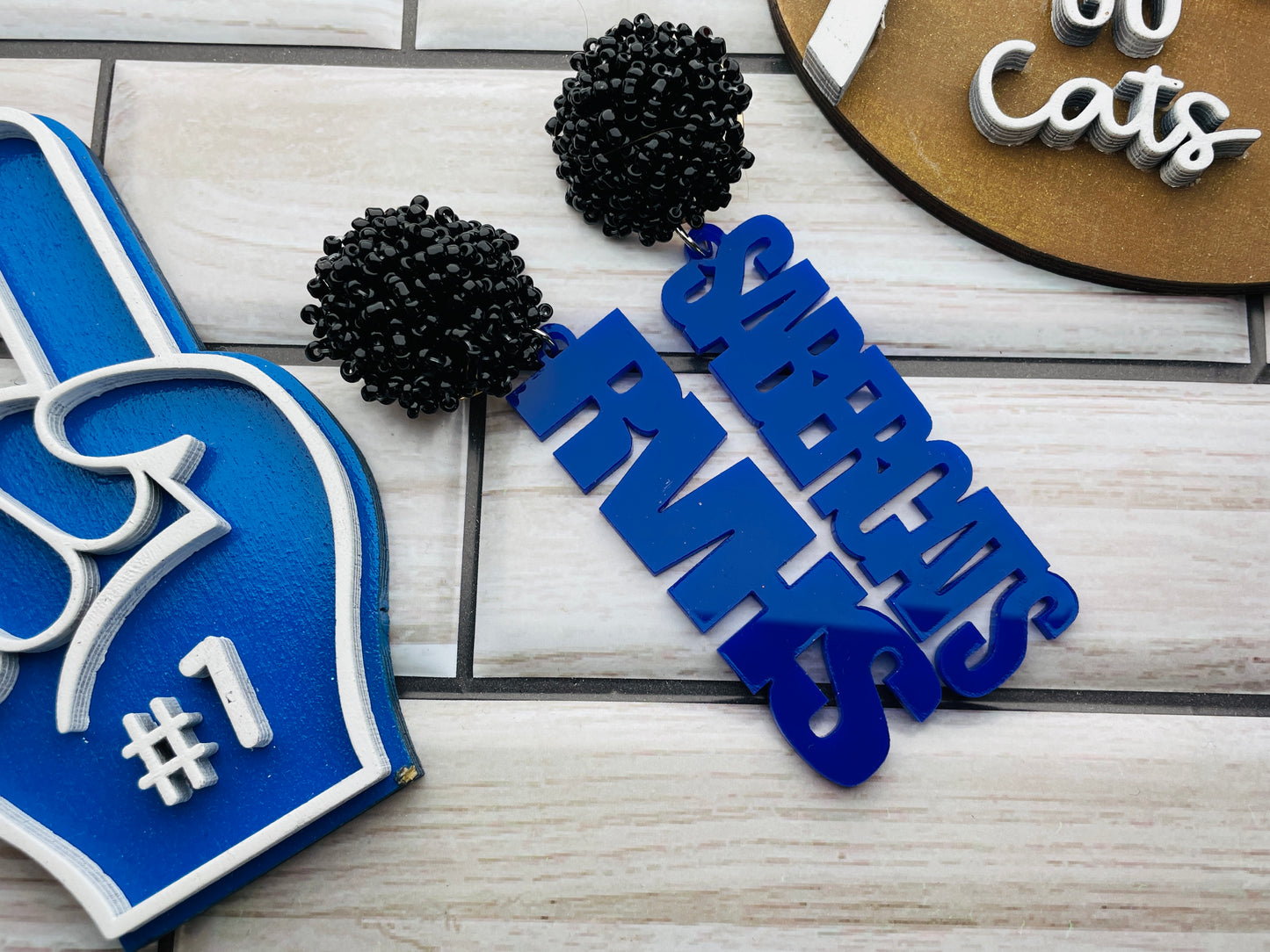 Game day Statement Earrings