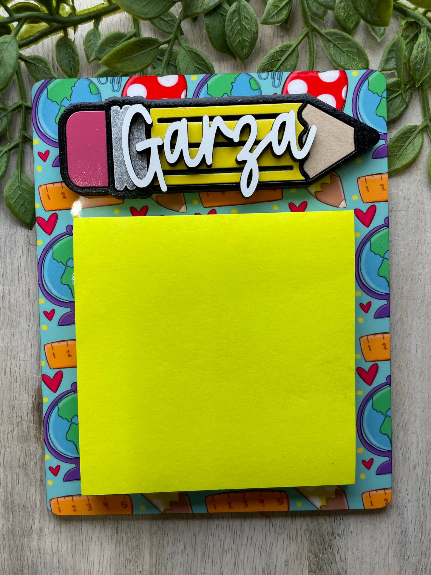 Custom Notepad holder printed design
