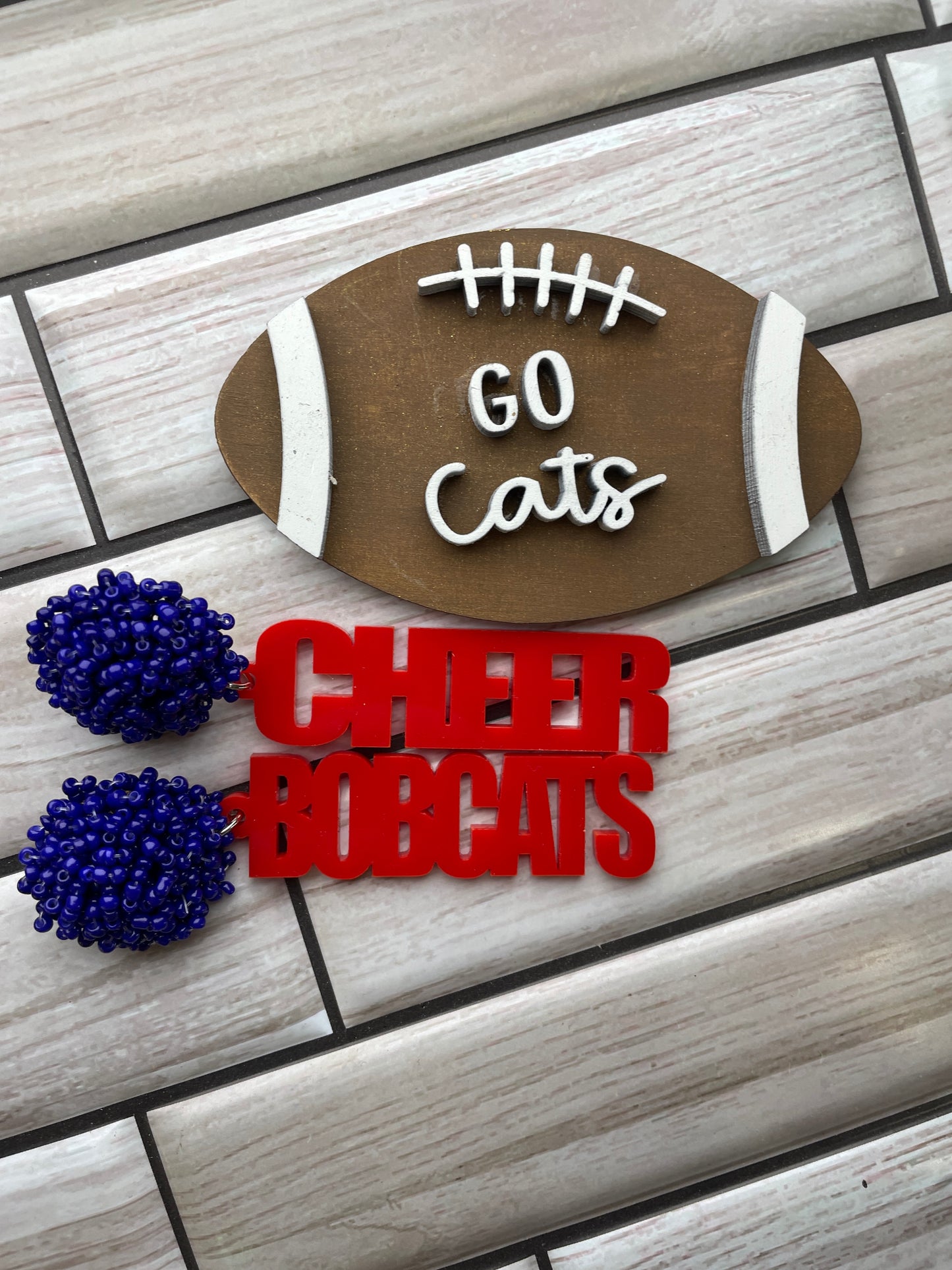 Game day Statement Earrings