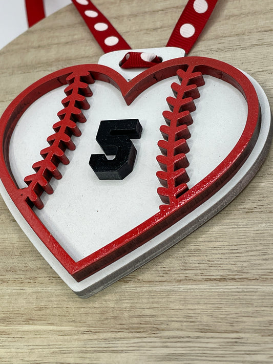 Bag Tag- baseball