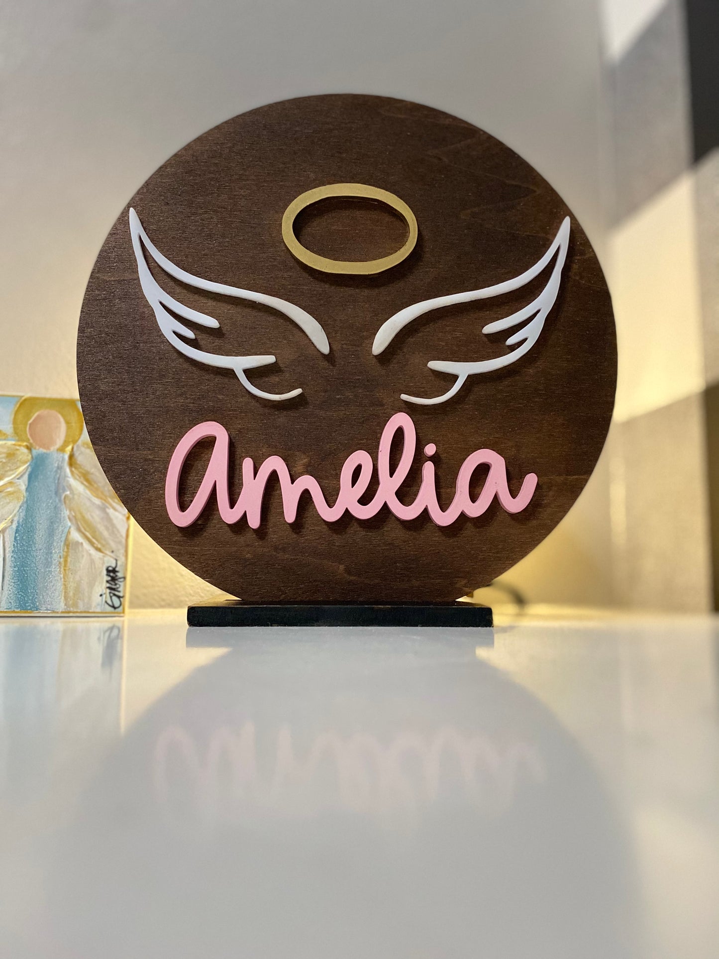 Angel wings wound sign