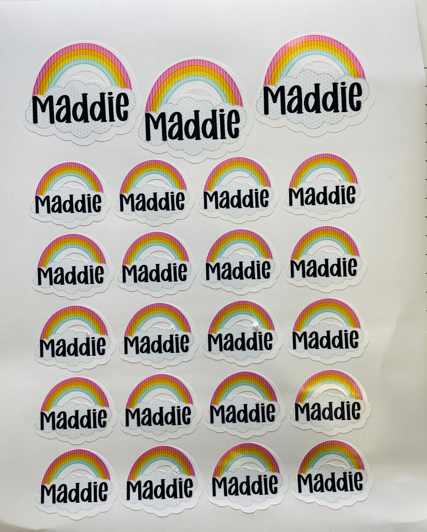Personalized Sticker Sheet