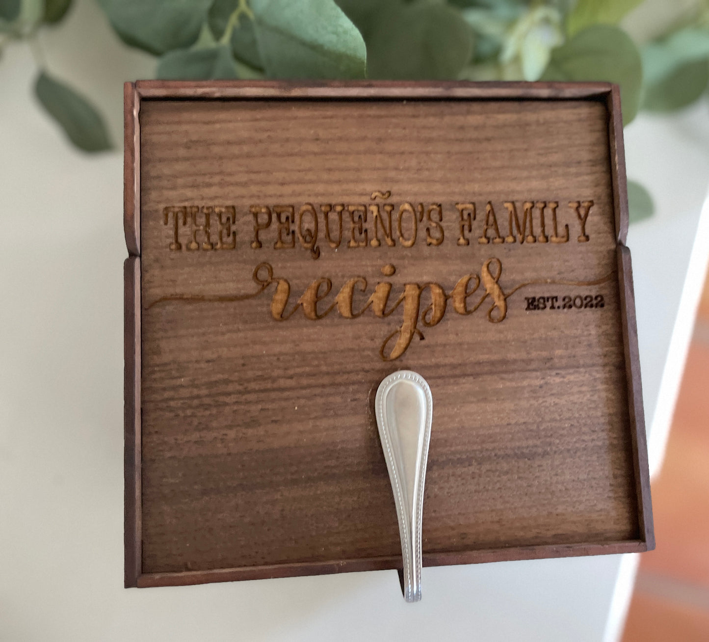 Recipe box