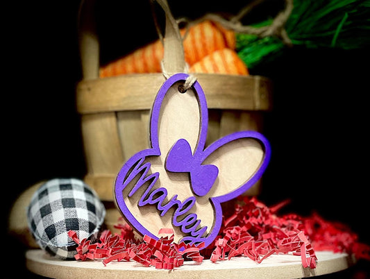 Bunny tags layered