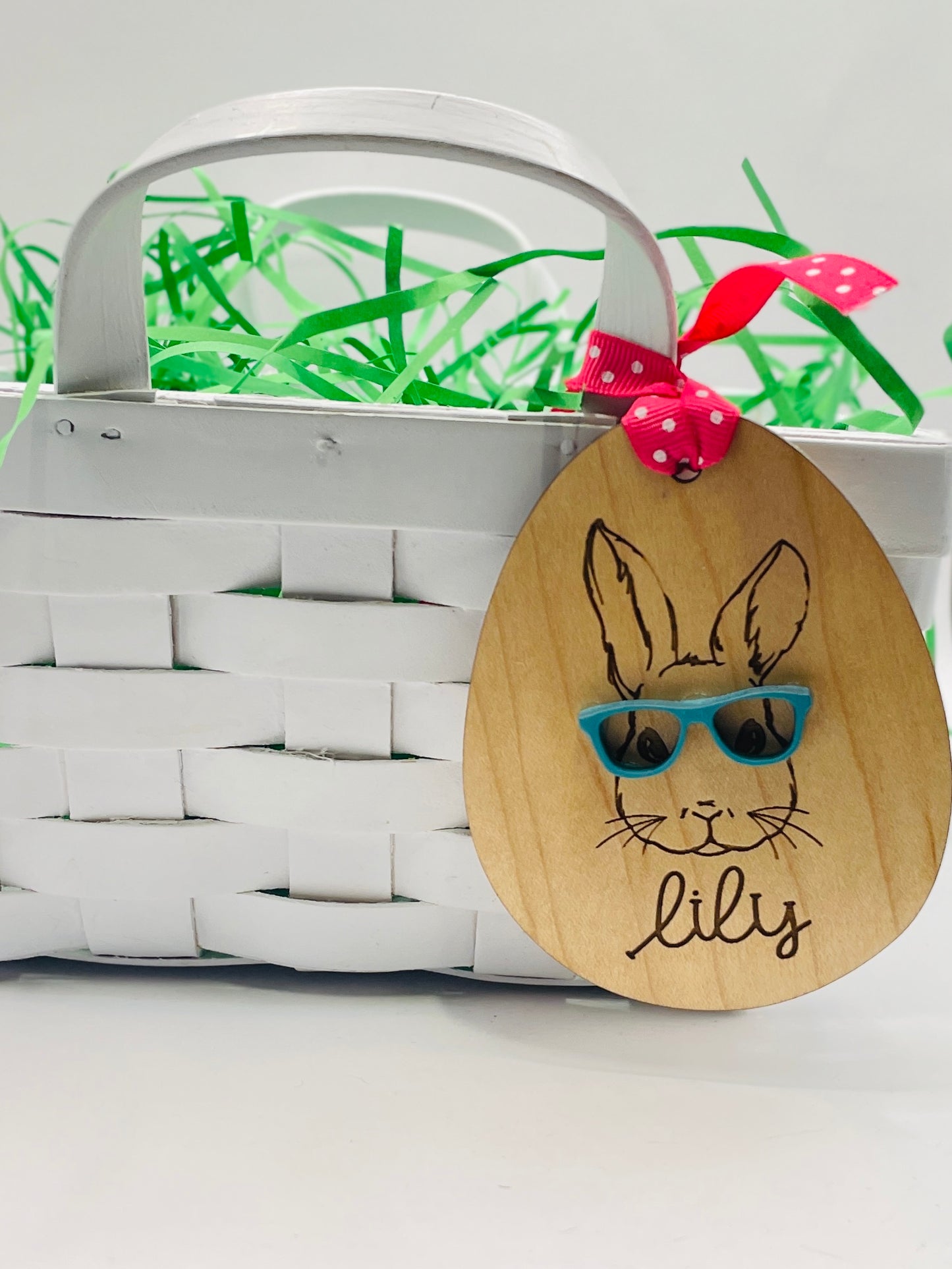 Bunny with glasses