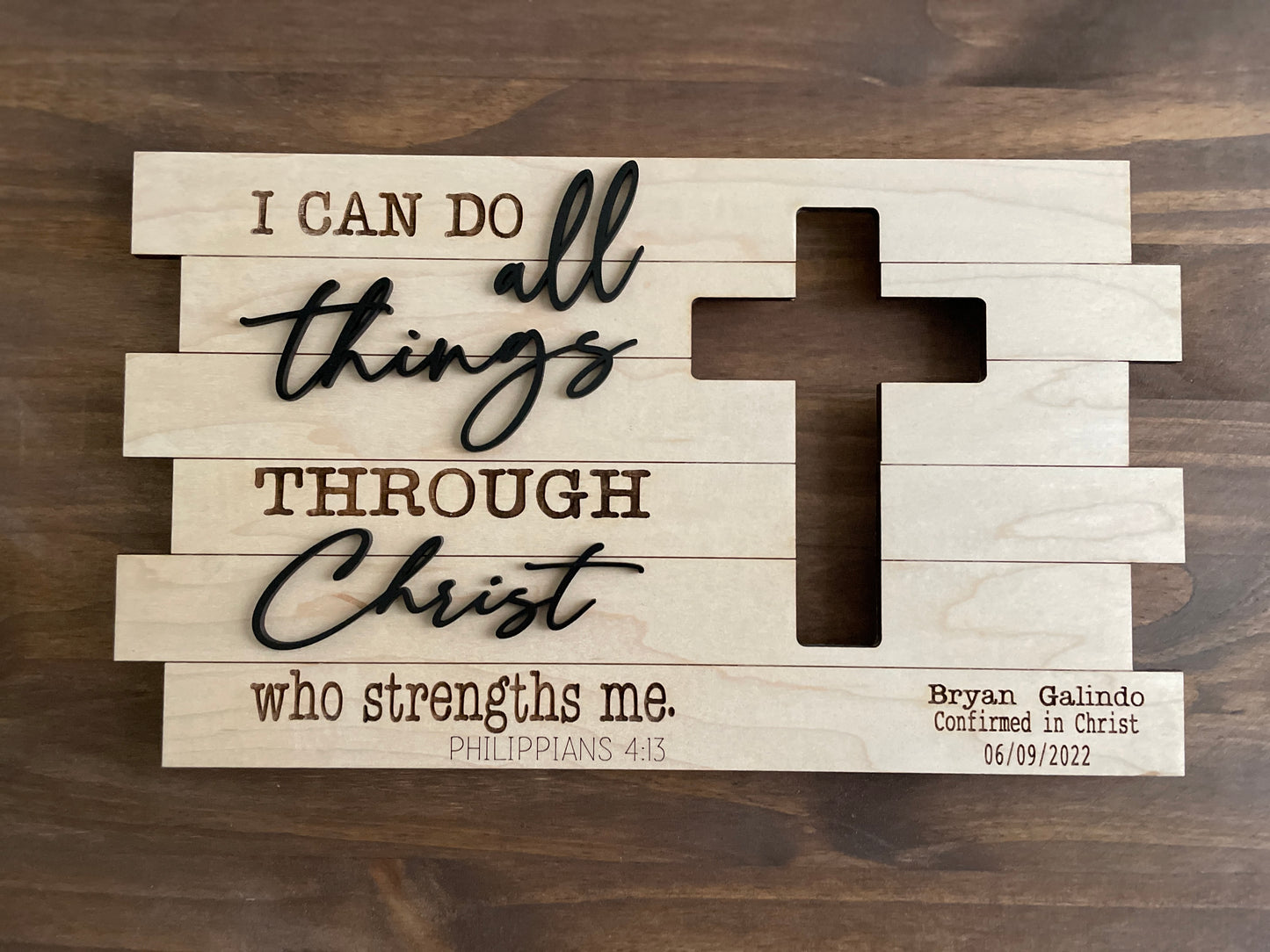 I can do all things sign