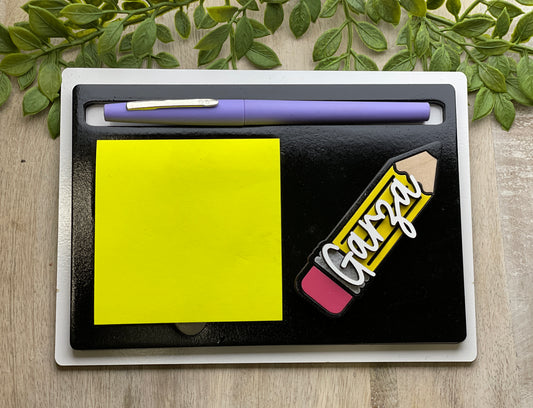 Custom Notepad  and Pen Holder