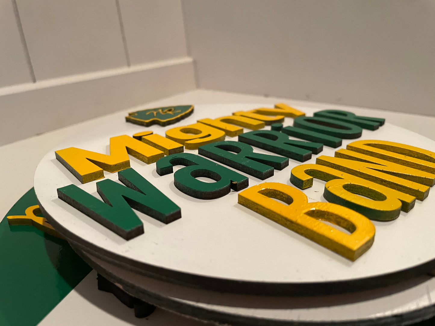 12 inch Band Wood Sign- custom made