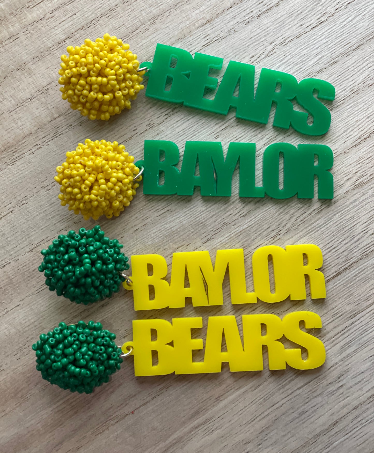 Game day Statement Earrings